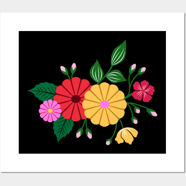 Flowers for the Lunar New Year Wall Art by Jennifer Ladd